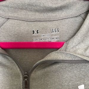 Women Under Armor half zip